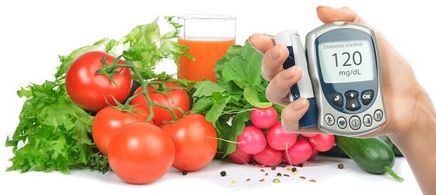 Nutrição alimentar exigida por pacientes com diabetes